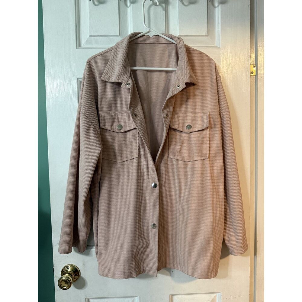 Emery Rose-Button Up-XL-Pink
